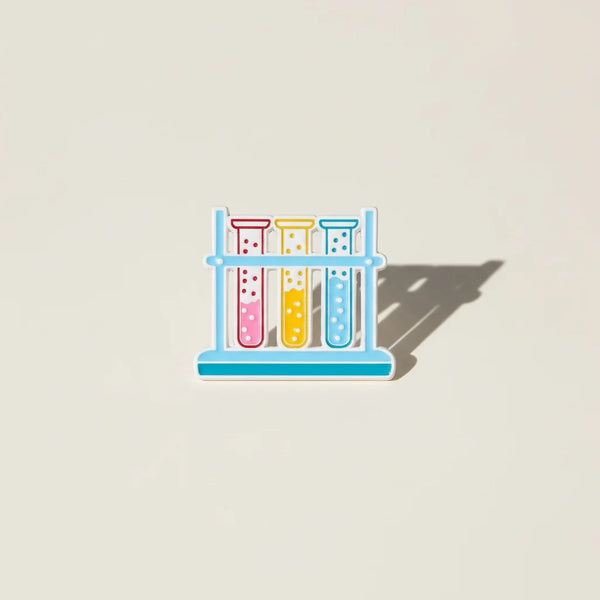 Colorful Test Tube Pin